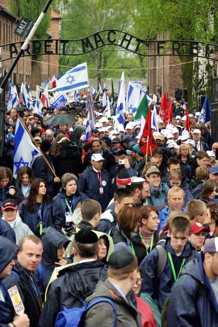 March of the living-Auschwitz-Nazis