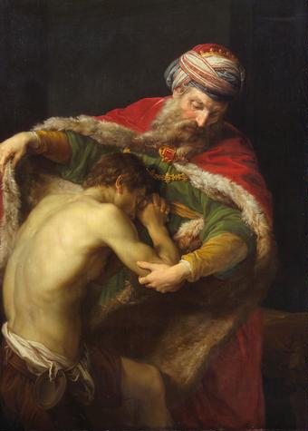 The Return of the Prodigal Son-Pompeo Batoni