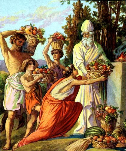 offering-Firstfruits-illustration-Bible card