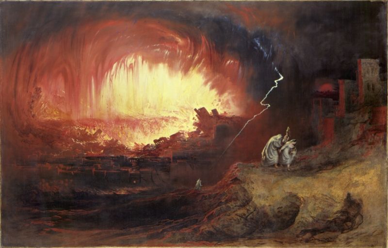 The Destruction of Sodom and Gomorrah, by John Martin