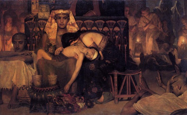 Death of the Pharaoh-firstborn-son-Lawrence Alma-Tadema