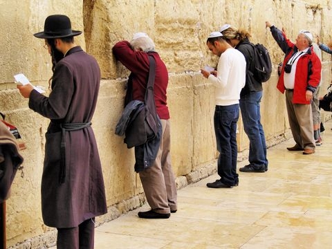 men's section-Western Wall