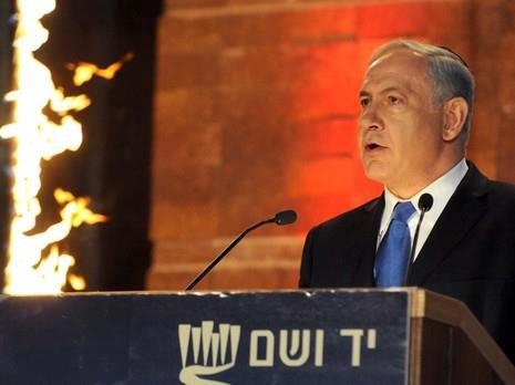 Netanyahu-Yad Vashem-Yom Hashoah-Holocaust