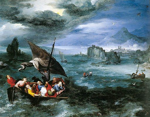 Yeshua (Jesus)-Storm-Sea of Galilee-Pieter Brueghel