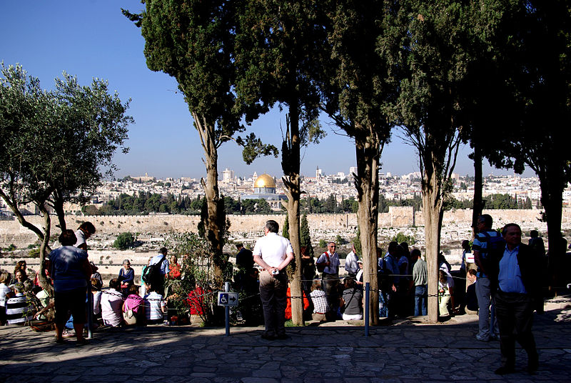 View-Temple Mount-Mount of Olives