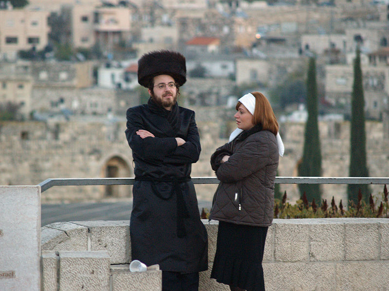 Orthodox Couple-Shabbat-Jerusalem