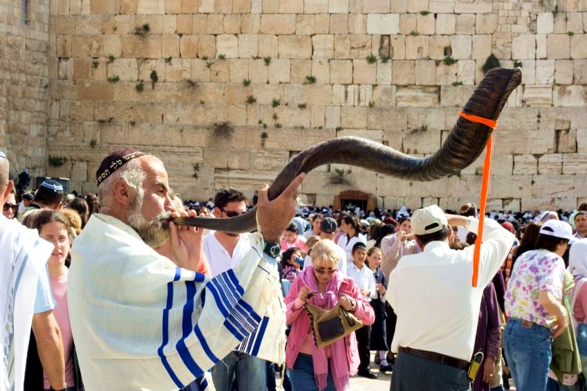 shofar-Western Wailing Wall-Yemenite-Jew-Kotel