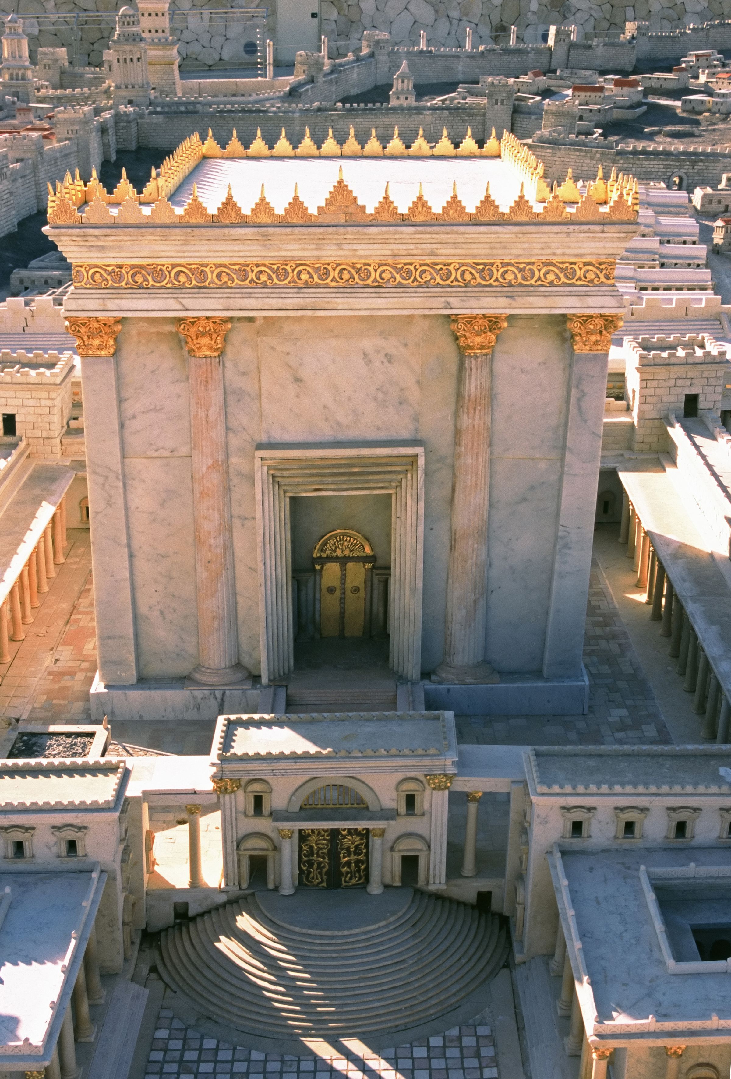 A model of the Second Temple