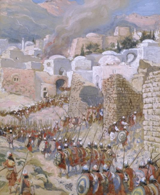 The Taking of Jericho-James Tissot