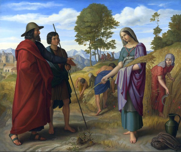 Ruth in the Field of Boaz-Julius Schnorr von Carolsfeld