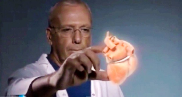 3D heart hologram-real time imaging-medicine