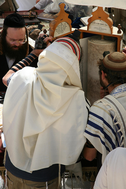 Torah reading-Western (Wailing) Wall-Jerusalem