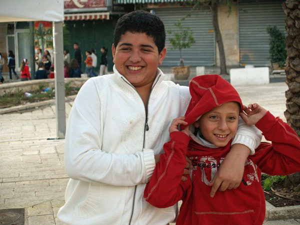 Palestinian-Kids-in-Nazareth-by-David-Shankbone