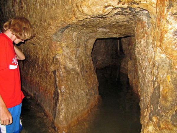 Gihon Spring to the Pool of Siloam through Hezekiah's Tunnel