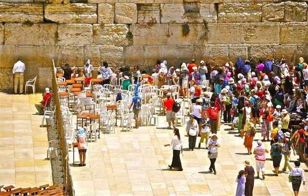 women's section-Wailing Wall-Jerusalem