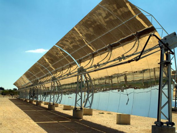 Israel-solar industry-solar trough-Negev Desert-Arava Valley