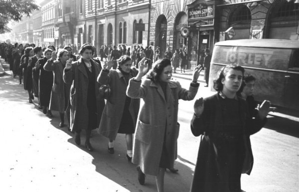 Jewish women-Budapest-October 1944