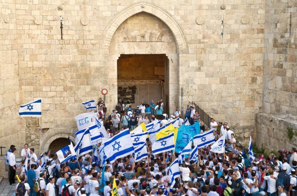 Damascus-Gate-march-Yom-Yerushalayim-Jerusalem-Day