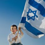 boy-Israeli-flag