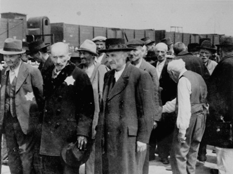 Russian Jews-selection-Auschwitz