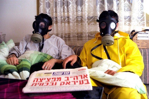 bomb shelter-gas masks-Israel