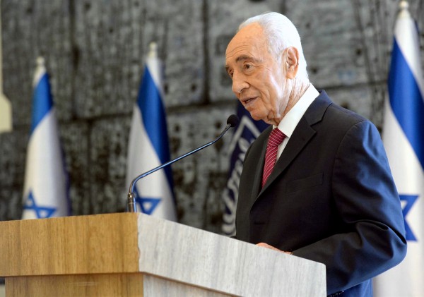 Israeli President Shimon Peres