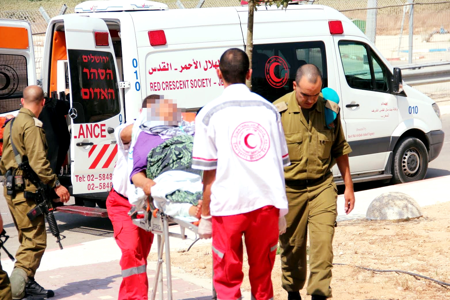 IDF Field Hospital on Gaza Border