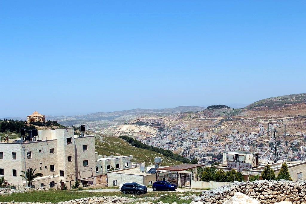 Mount Ebal Mount Gerizim Nablus Shechem