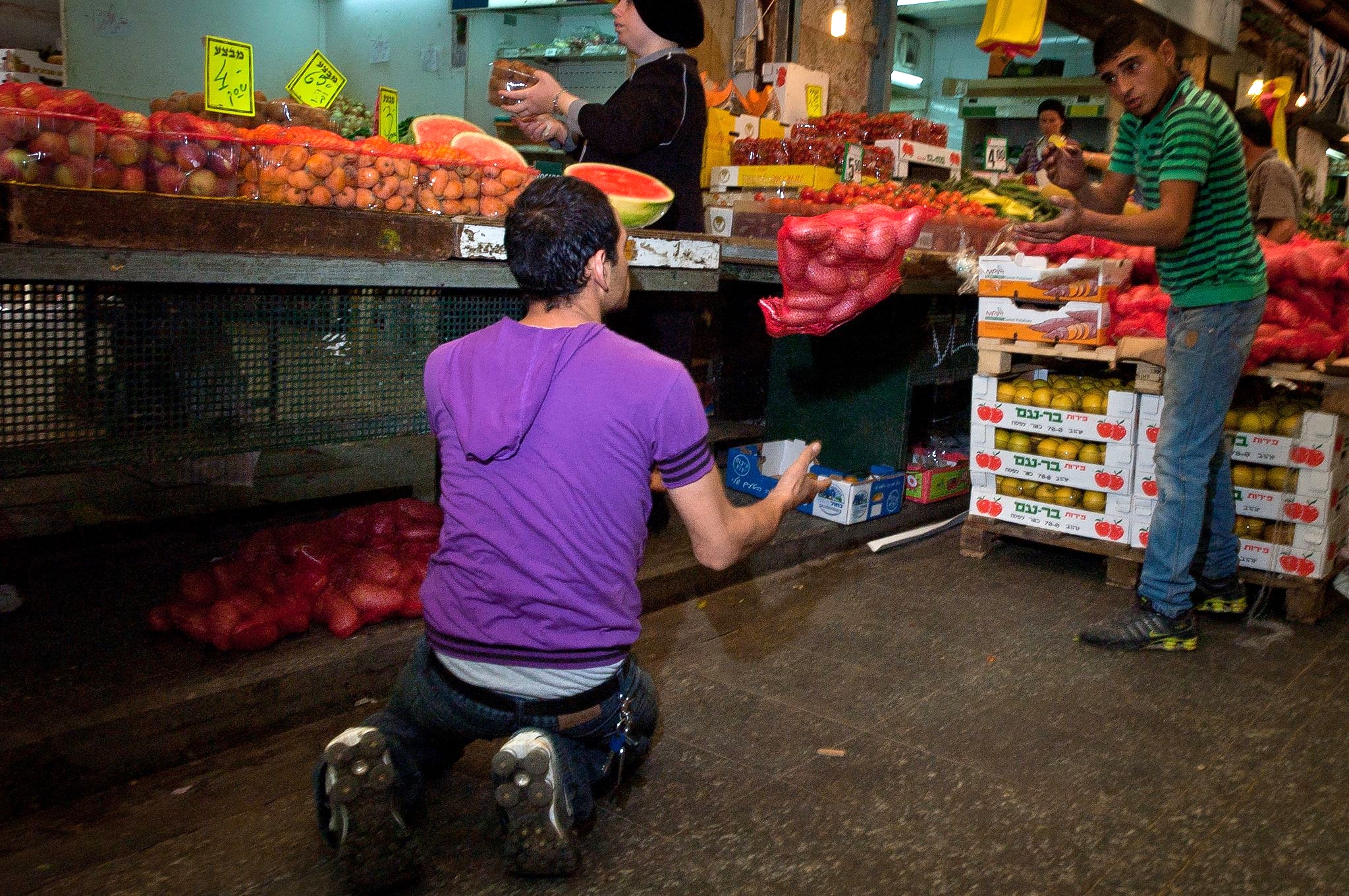 Jerusalem market-vegetables