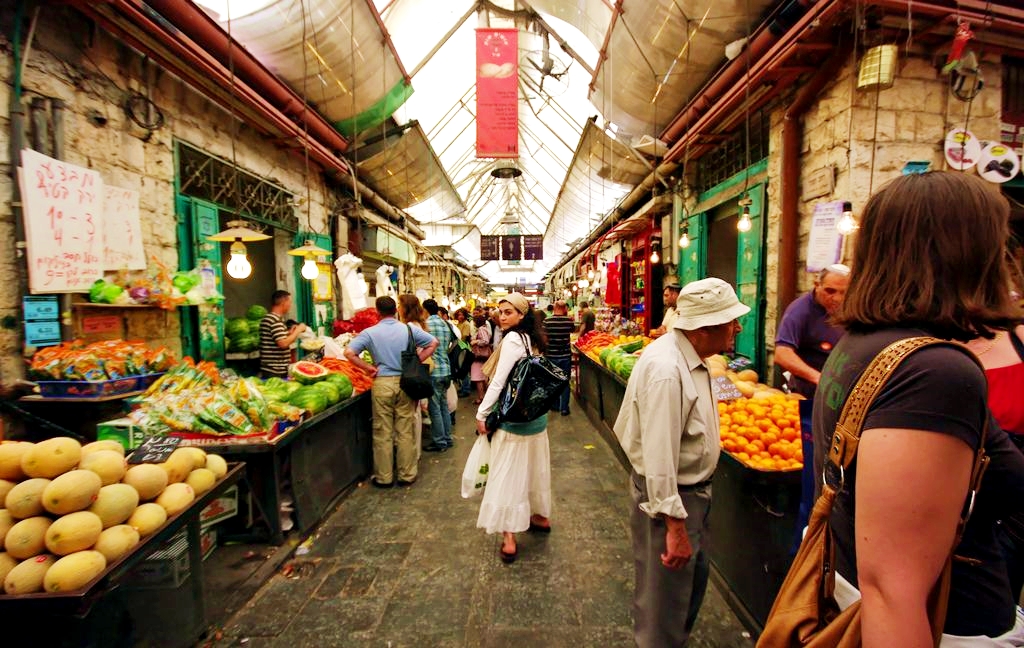 Fruit stalls-Mahane Yehuda-market-Jerusalem-The Shuk