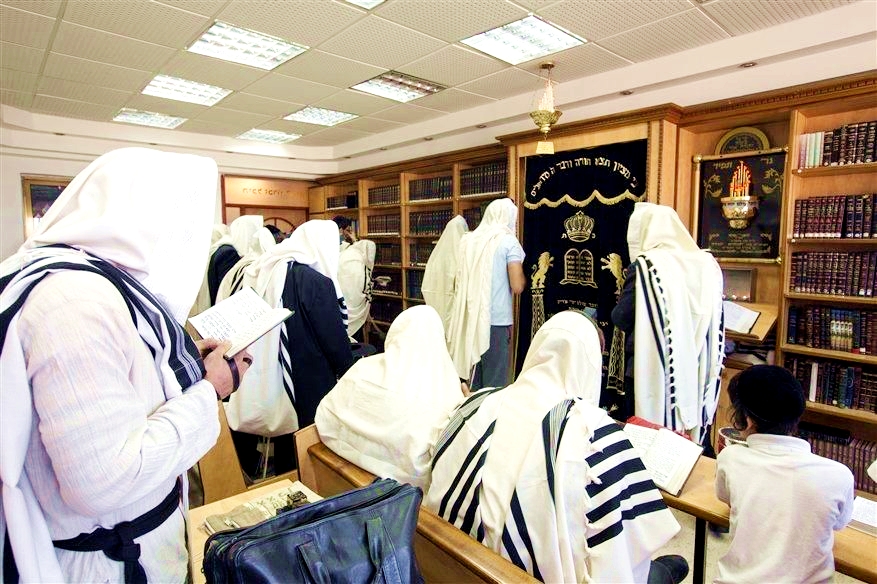 Morning prayer in Safed, Israel (Photo credit: Go Israel, Itamar Grinberg)