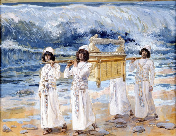 The Ark Passes Over the Jordan, by James Tissot