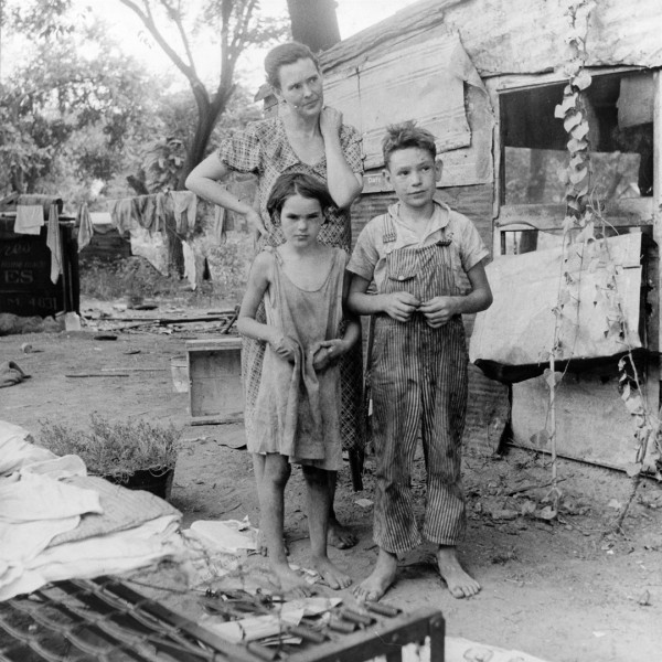 mother-children-Dorothea Lange-Great Depression-poverty