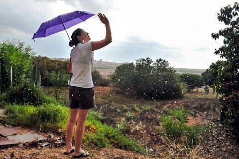 Israel-rain-umbrella