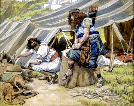 The Mess of Pottage, by James Tissot