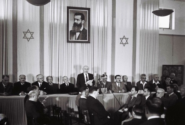 David Ben-Gurion-Declaration-Independence