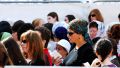 Jewish women pray at the Western (Wailing) Wall