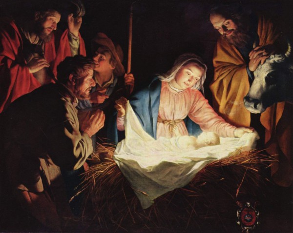 The Adoration of the Shepherds, by Gerard van Honthorst