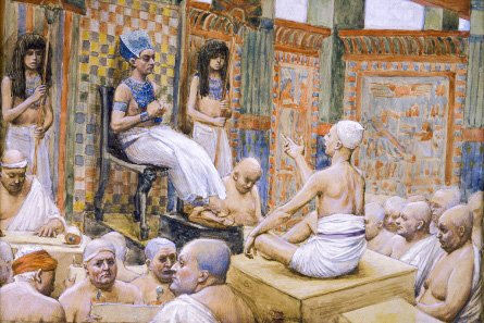 Joseph Interprets Pharaoh's Dream, by James Tissot