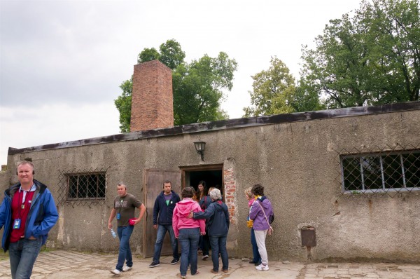 Auschwitz crematorium for disposing of murdered Jews and other victims of the Holocaust.