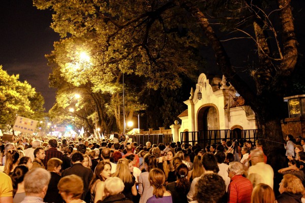 Nisman protest-Buenos Aires-Argentina