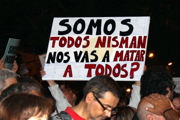 Alberto Nisman-protest-Buenos Aires-murder