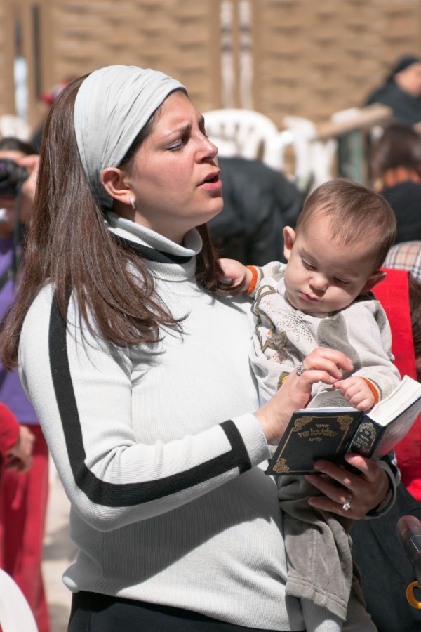 Jewish woman and child-Jerusalem-Promised Land