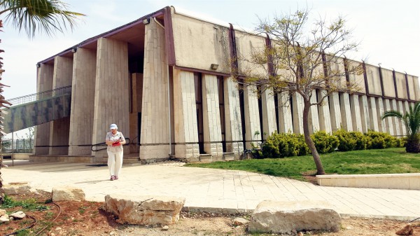 The Mishkan Shiloh Synagogue in the community of Shiloh is a replica of the Biblical Tabernacle.