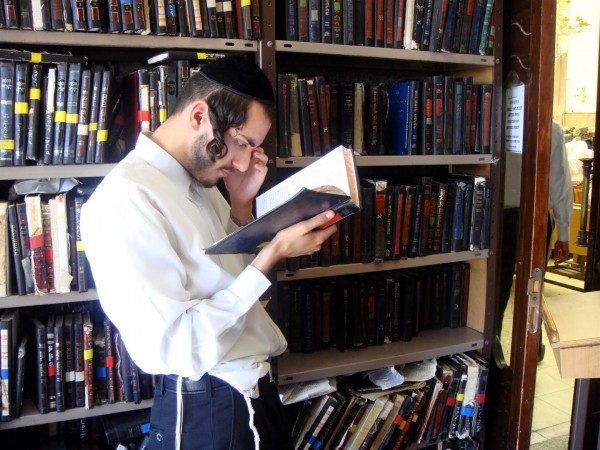 Jewish man-Yeshiva-Orthodox Jewish seminary