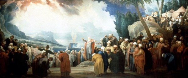 Moses Elects the Council of Seventy Elders, by Jacob de Wit