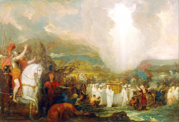 Joshua Passing the River Jordan with the Ark of the Covenant, by Benjamin West