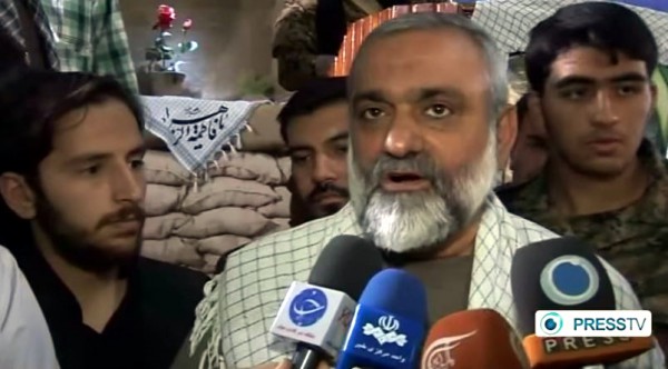 Iranian Basij militia Brig.-Gen. Mohammed Reza Naqdi