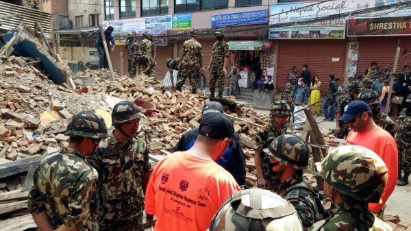 Israeli aid to Nepal-April 2015 earthquake