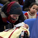 Syrian mother and refugee in Lebanon